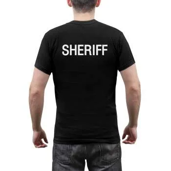 2-Sided Sheriff T-Shirt