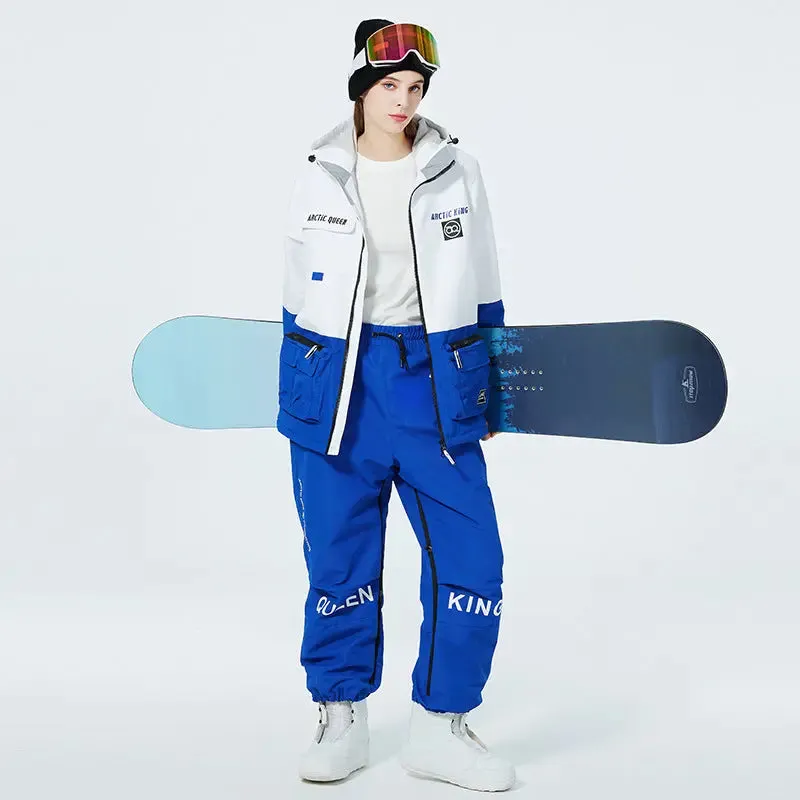 Adult Ski Insulated Cargo Jacket & Jogger Pants Downhill Diva Suits 