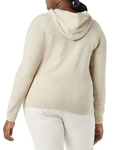 Amazon Essentials Women's Soft Touch Hooded Pullover Sweater, Pastel Lilac, XX-Large