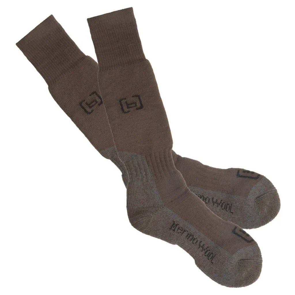 Banded Base Heavyweight Merino Wool Knee Sock