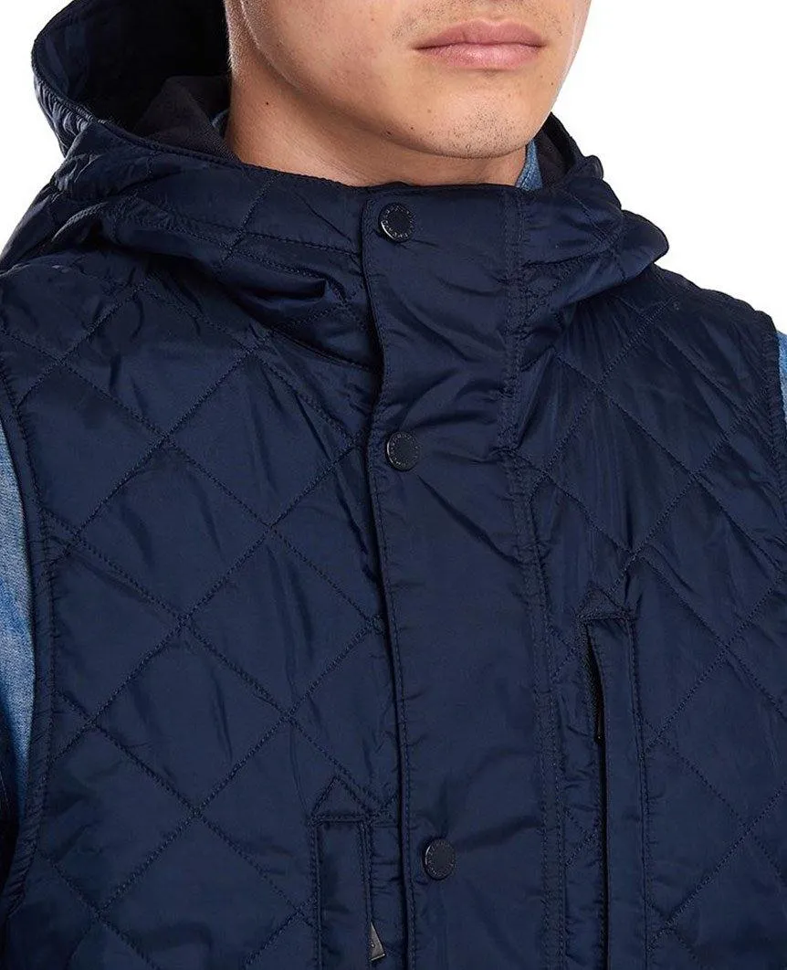 Barbour X Engineered Garments Field Vest Navy