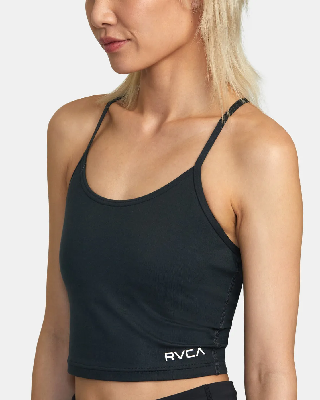 Base Tank Sports Bra - Black