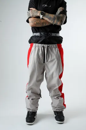 Baseline Trackpants - College Red and Grey