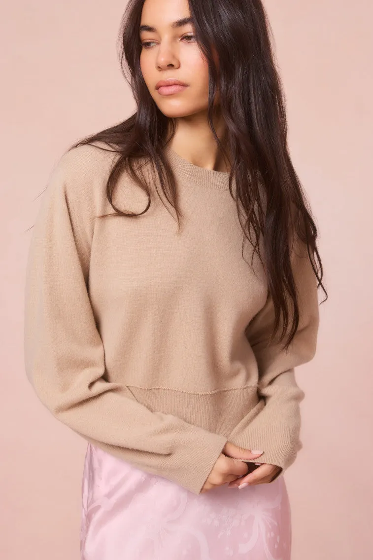 Bellman Cropped Cashmere Pullover