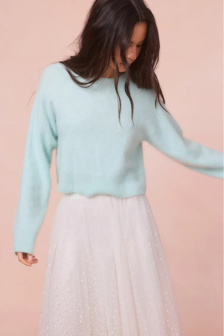 Bellman Cropped Cashmere Pullover