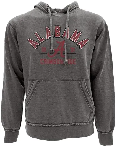 Blue 84 Standard NCAA Officially Licensed Hooded Sweatshirt Burnout Smoke Signal, Team Color