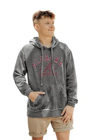 Blue 84 Standard NCAA Officially Licensed Hooded Sweatshirt Burnout Smoke Signal, Team Color