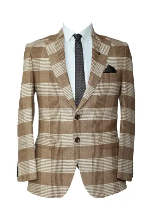 Brownish Grey Men's Coat- Timeless Elegance and Versatile Style for Any Occasion