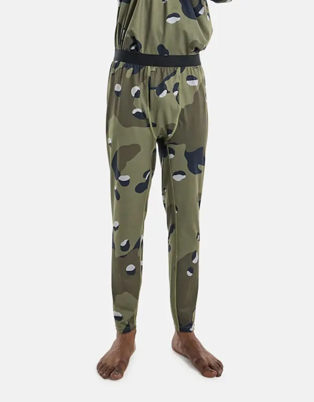 Burton Midweight Base Layer Thermal Pant - Forest Moss Cookie Camo