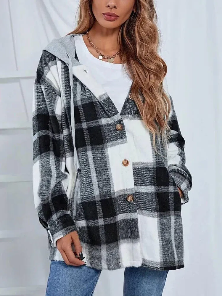 Casual  Long Sleeve  Flannel Plaid Shirts