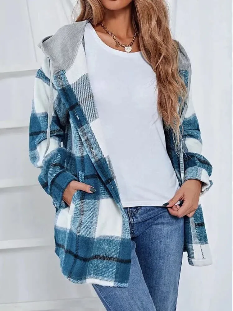 Casual  Long Sleeve  Flannel Plaid Shirts