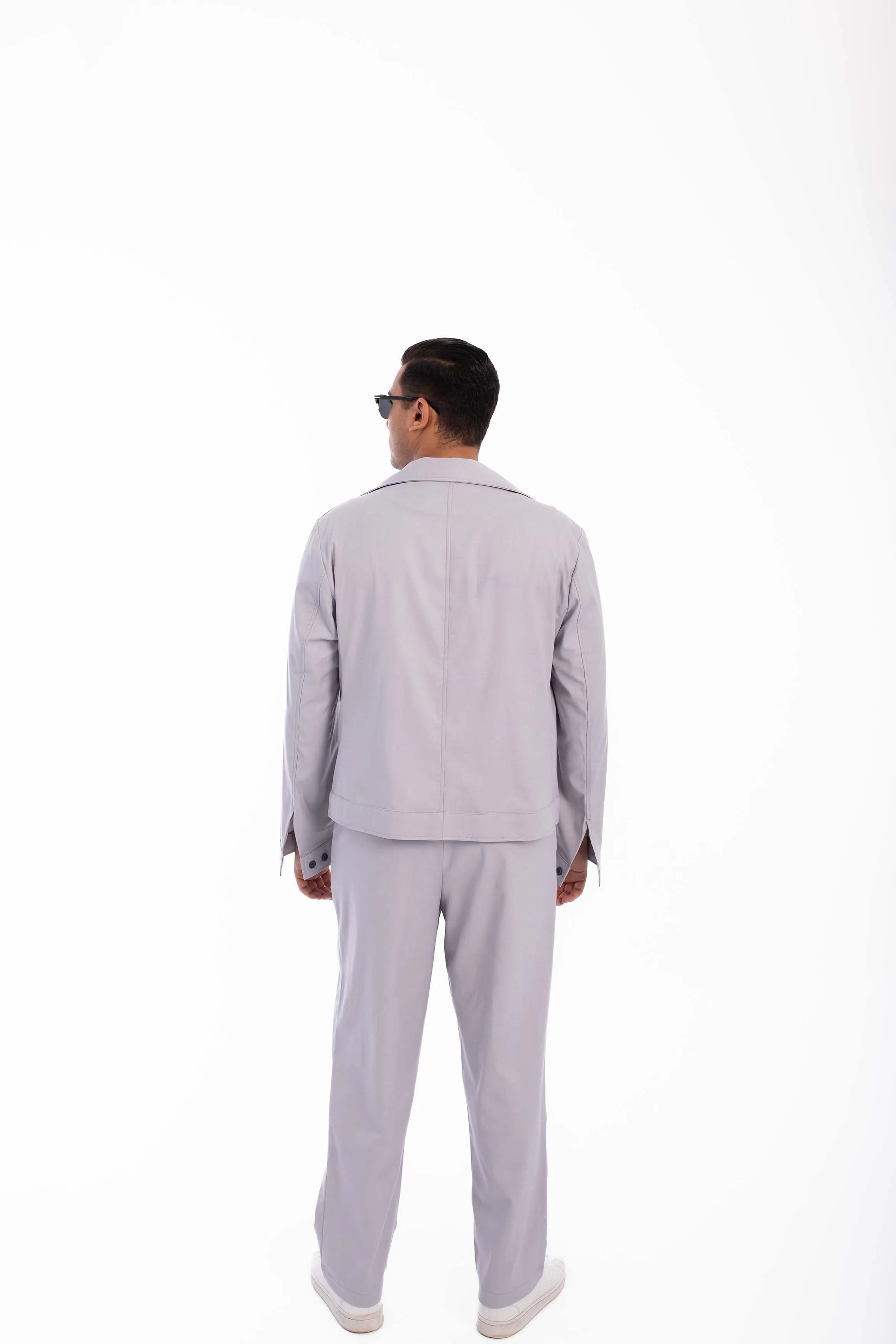 Casual Suit oversized-Gray