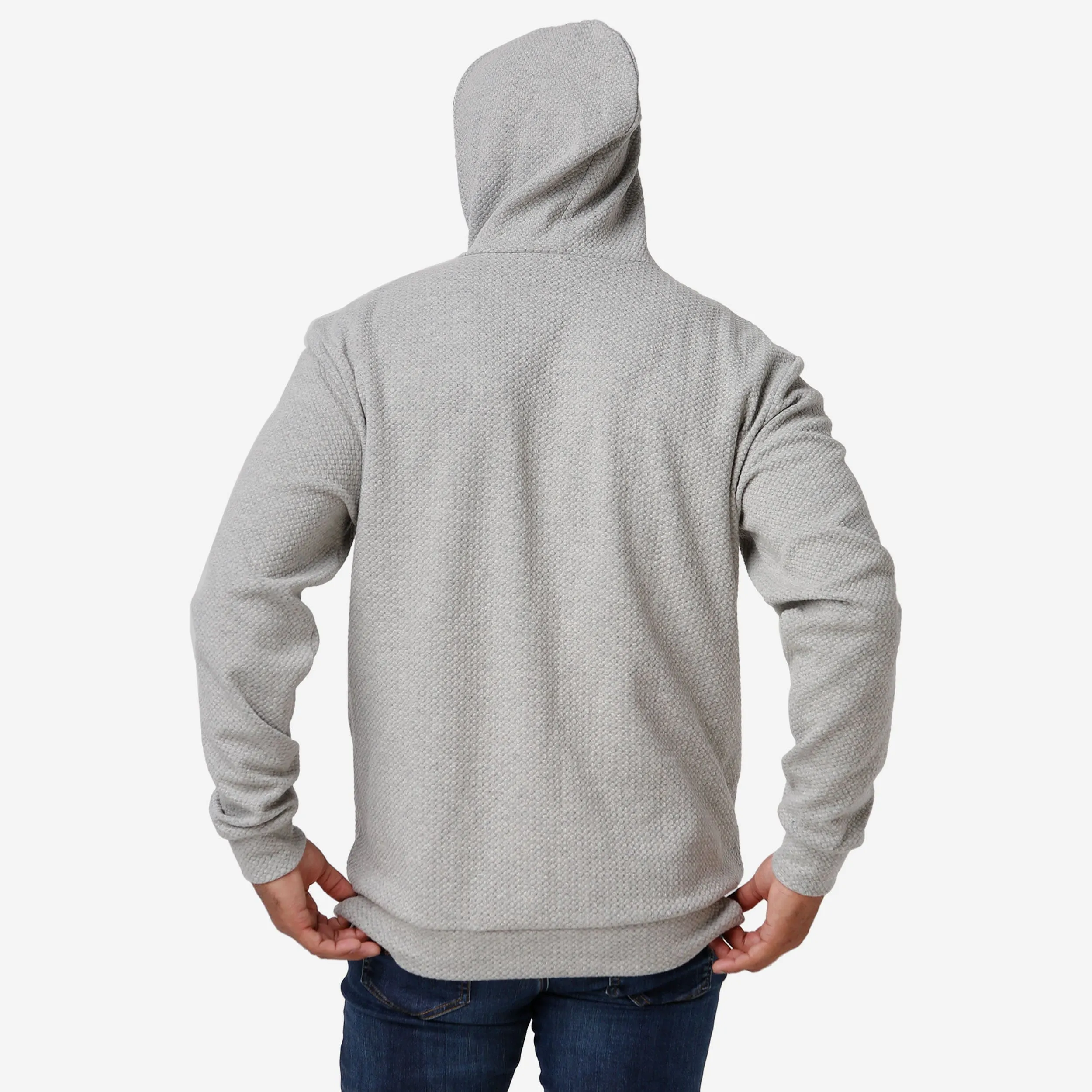 Chicago Bears Gray Woven Hoodie