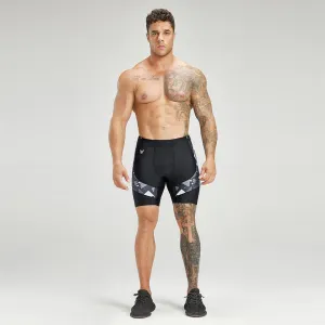 Classic UPF50  Mens Jammer & Compression Shorts Base Layers  - Shark Style