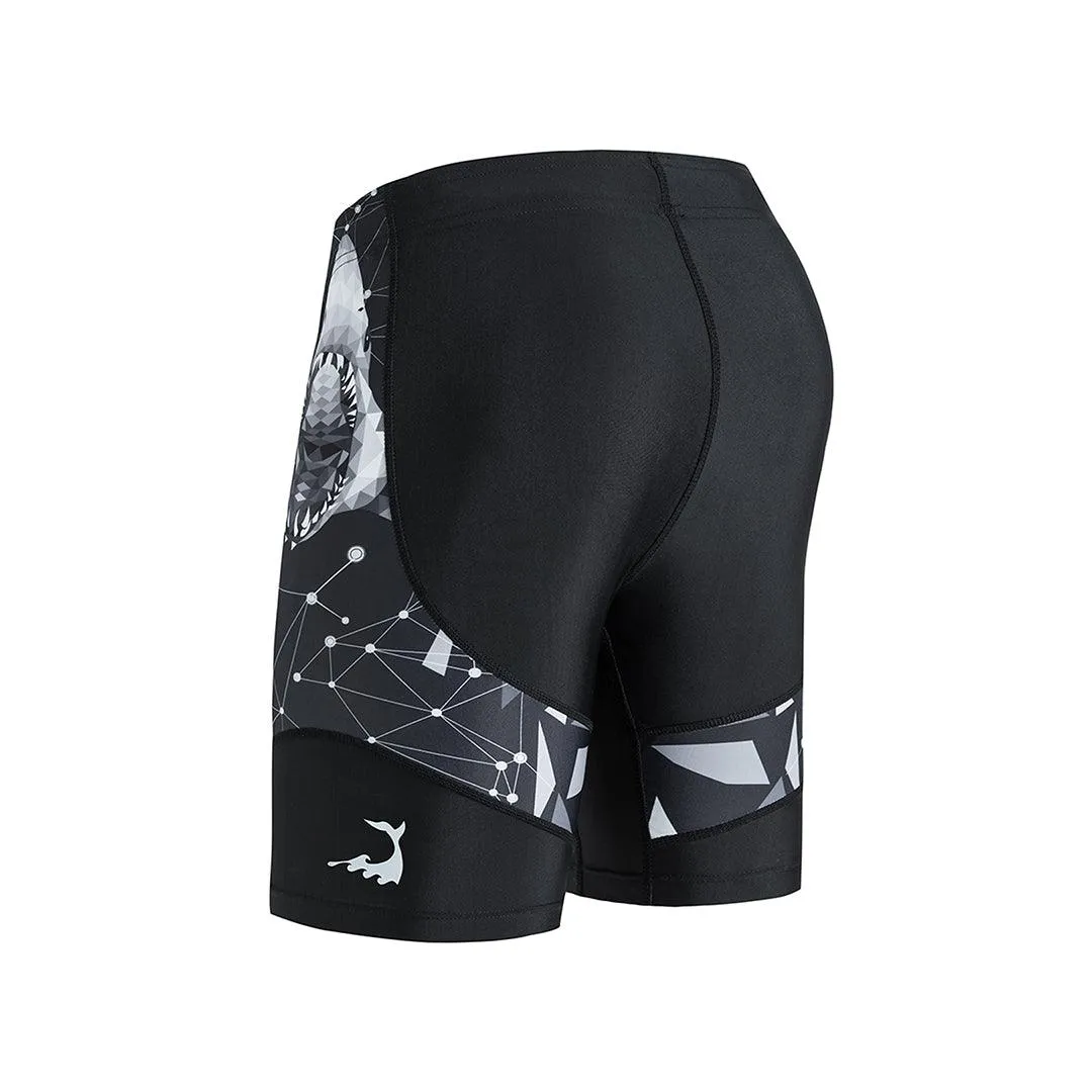 Classic UPF50  Mens Jammer & Compression Shorts Base Layers  - Shark Style