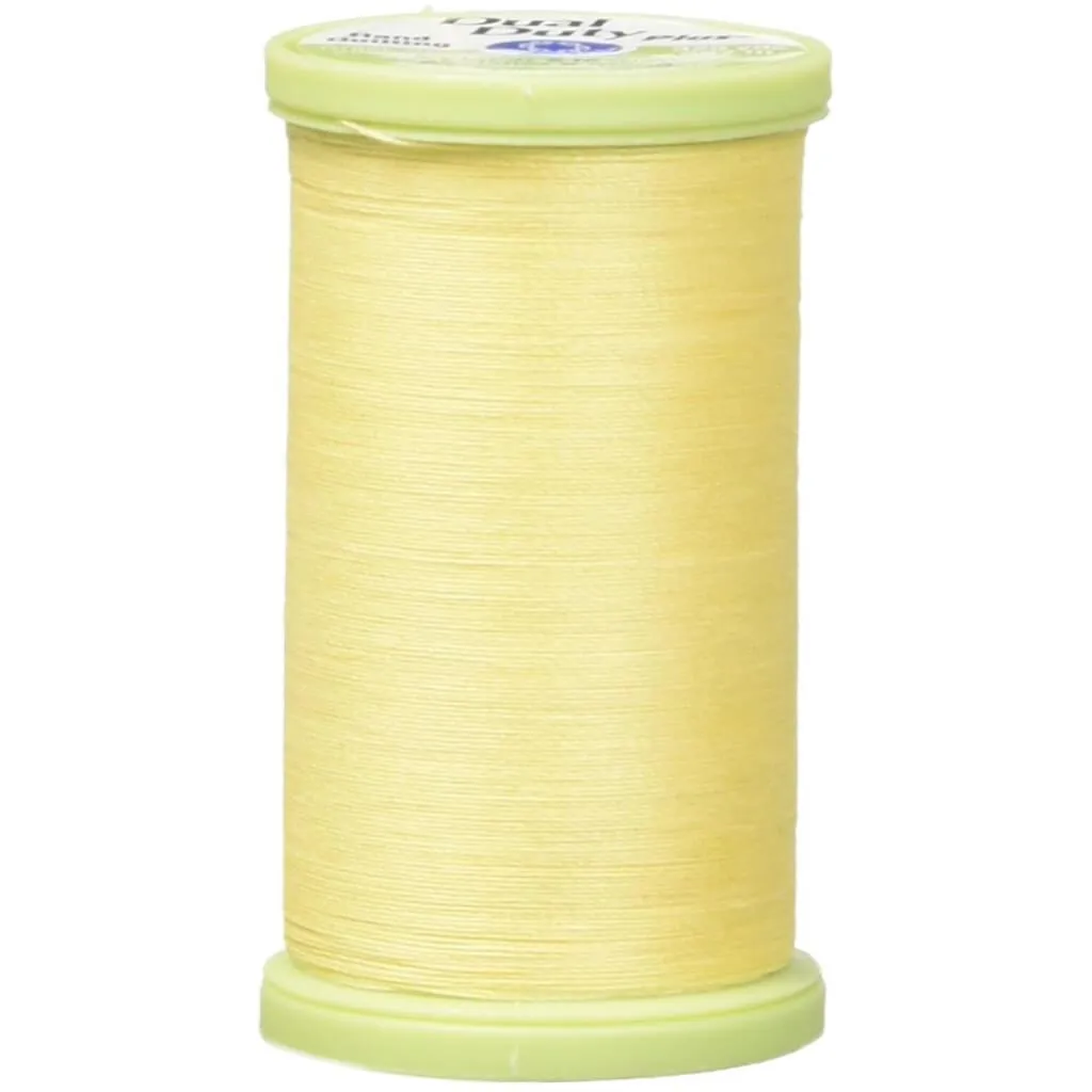 Coats Dual Duty Plus Hand Quilting Thread 325yd Yellow