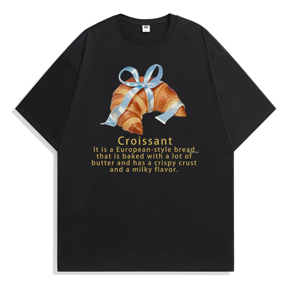 Croissant Creative Pattern Design T-Shirts, Hoodies, Sweatshirts