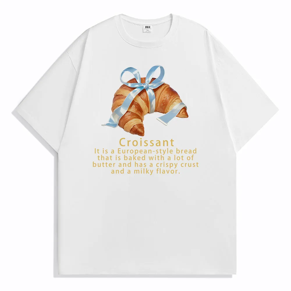 Croissant Creative Pattern Design T-Shirts, Hoodies, Sweatshirts