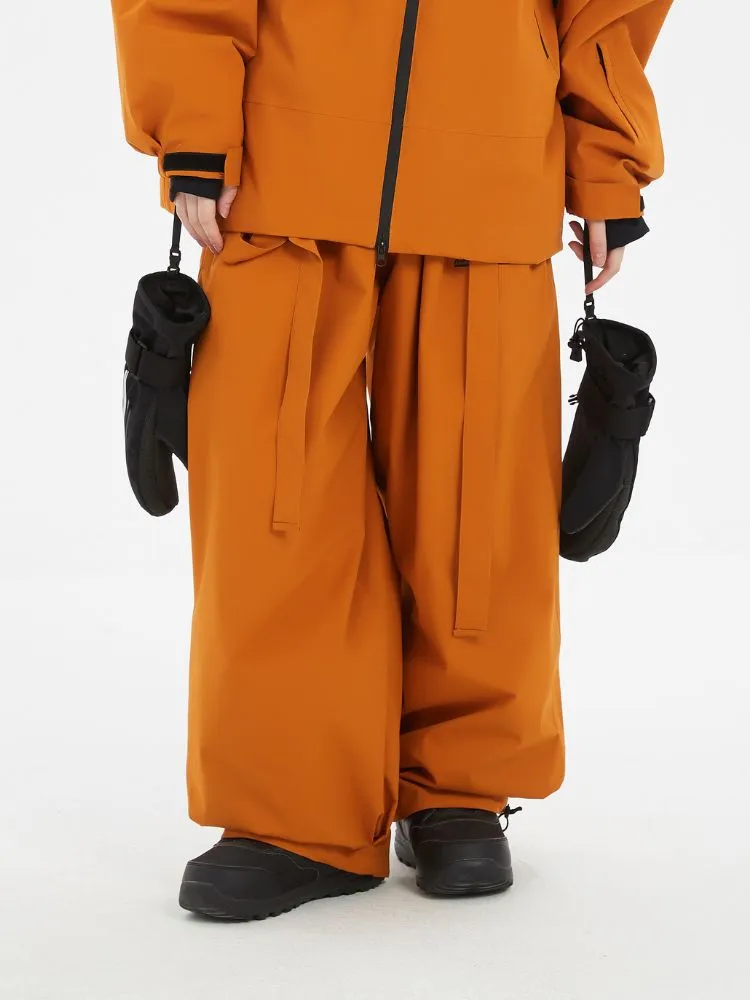 Doorek Suspender Baggy Snow Pants - Unisex