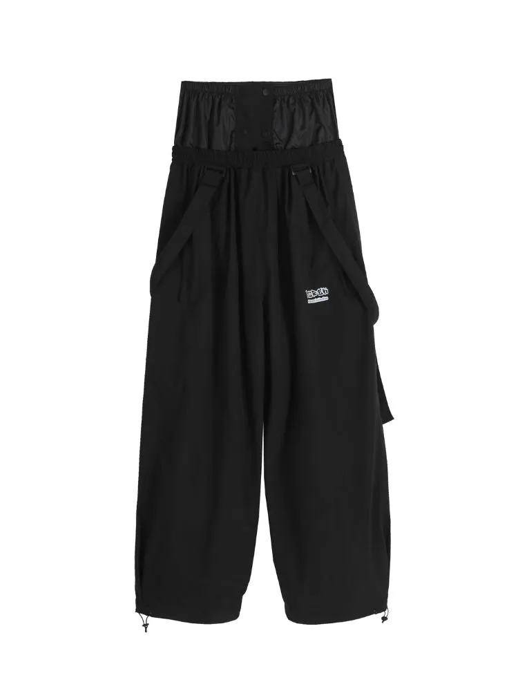 Doorek Suspender Baggy Snow Pants - Unisex