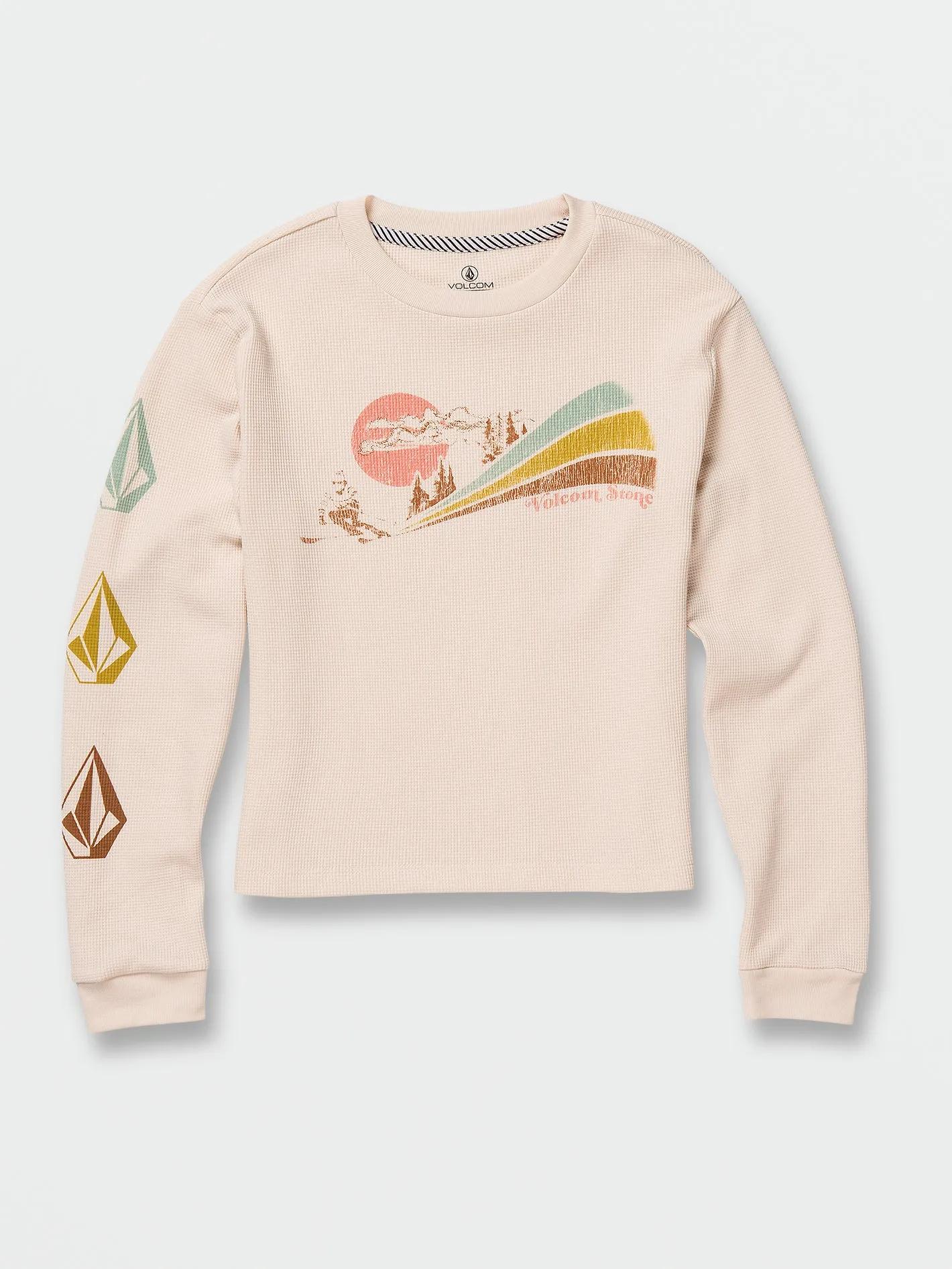 Girls Thermality Long Sleeve Tee - Sand