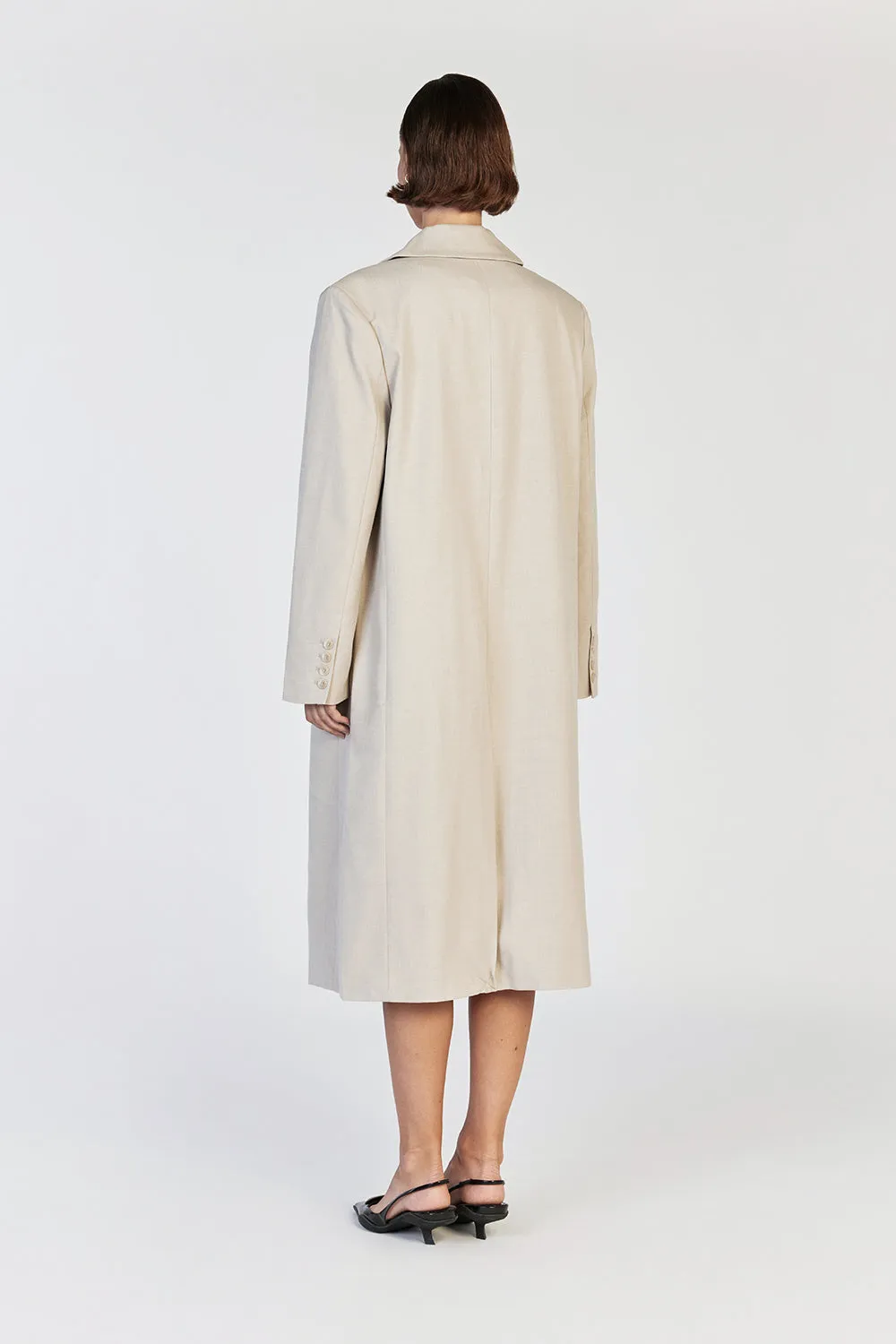 HARLEY STONE LONGLINE COAT