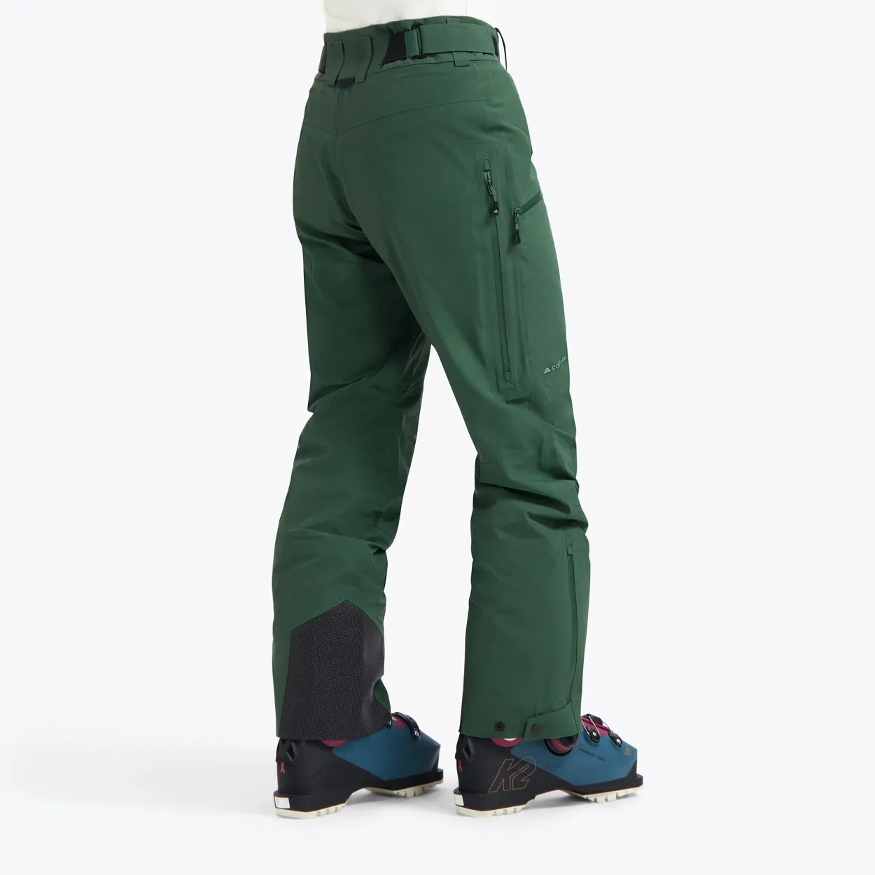 Insulated All weather Shell Pants Dark Green | Women