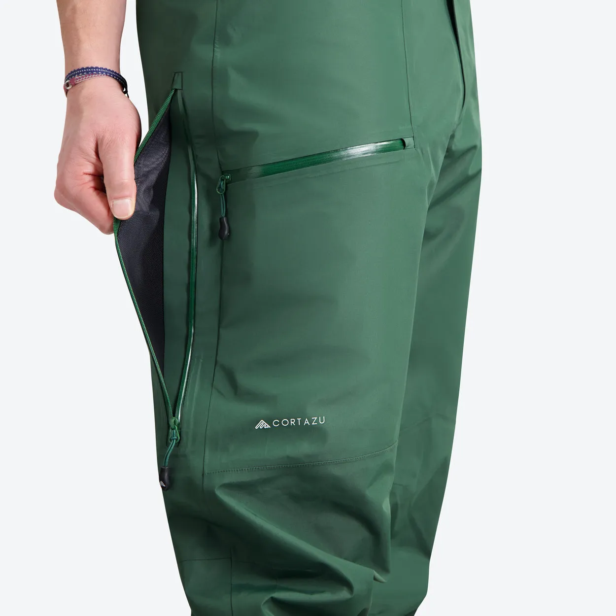 Insulated All weather Shell Pants Dark Green | Women