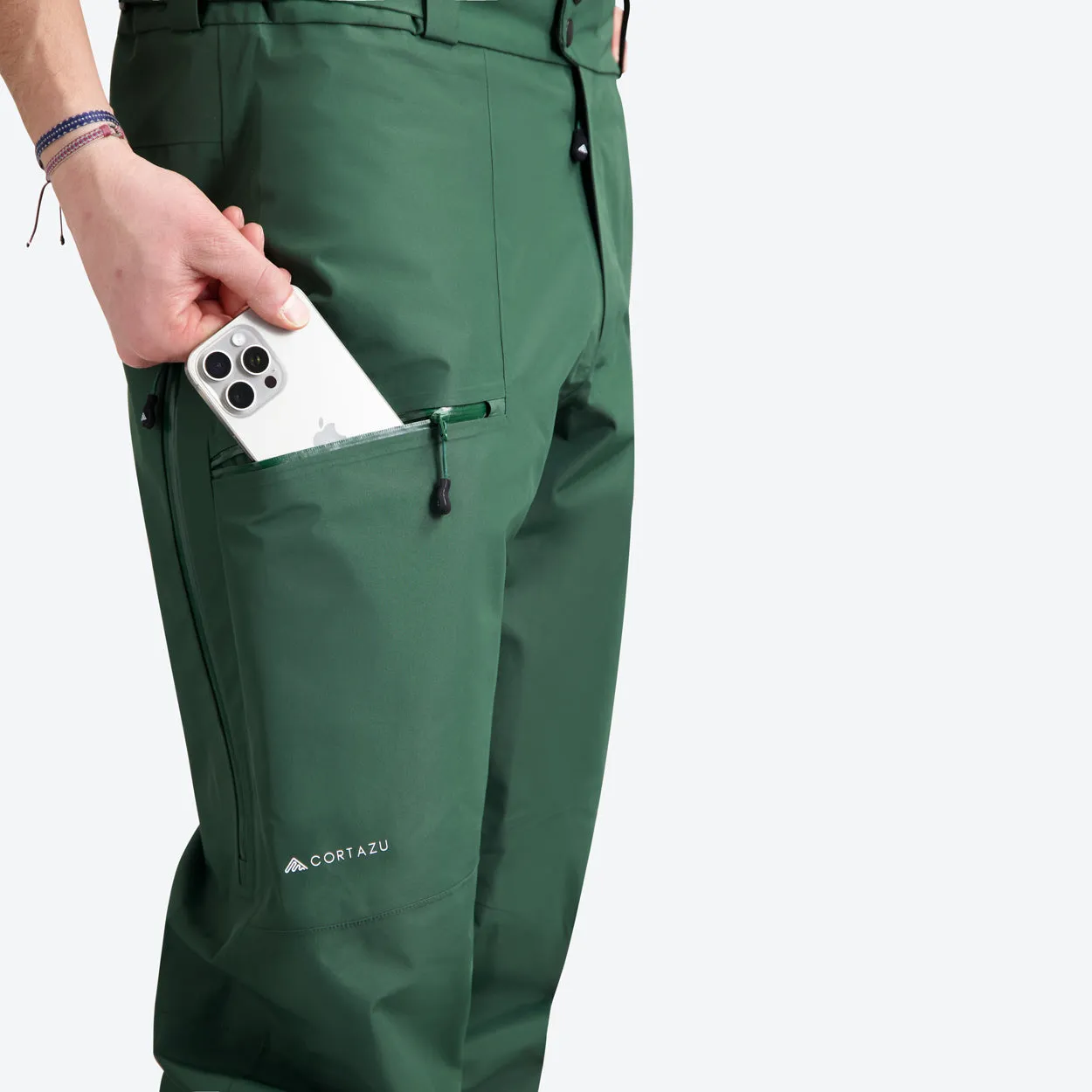 Insulated All weather Shell Pants Dark Green | Women