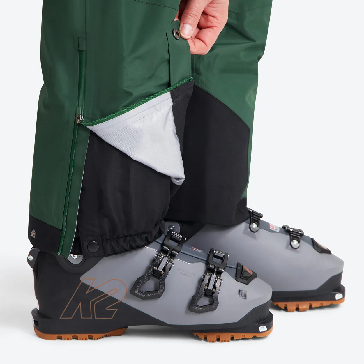 Insulated All weather Shell Pants Dark Green | Women