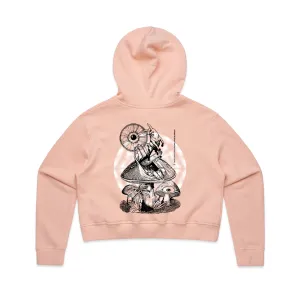 Japibullstairs Crop Hoodie