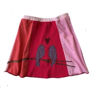 Kids Skirt-Lovebirds