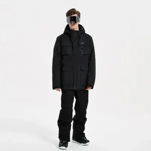 Men Plus Size Ski Snow Jackets & Pants Set