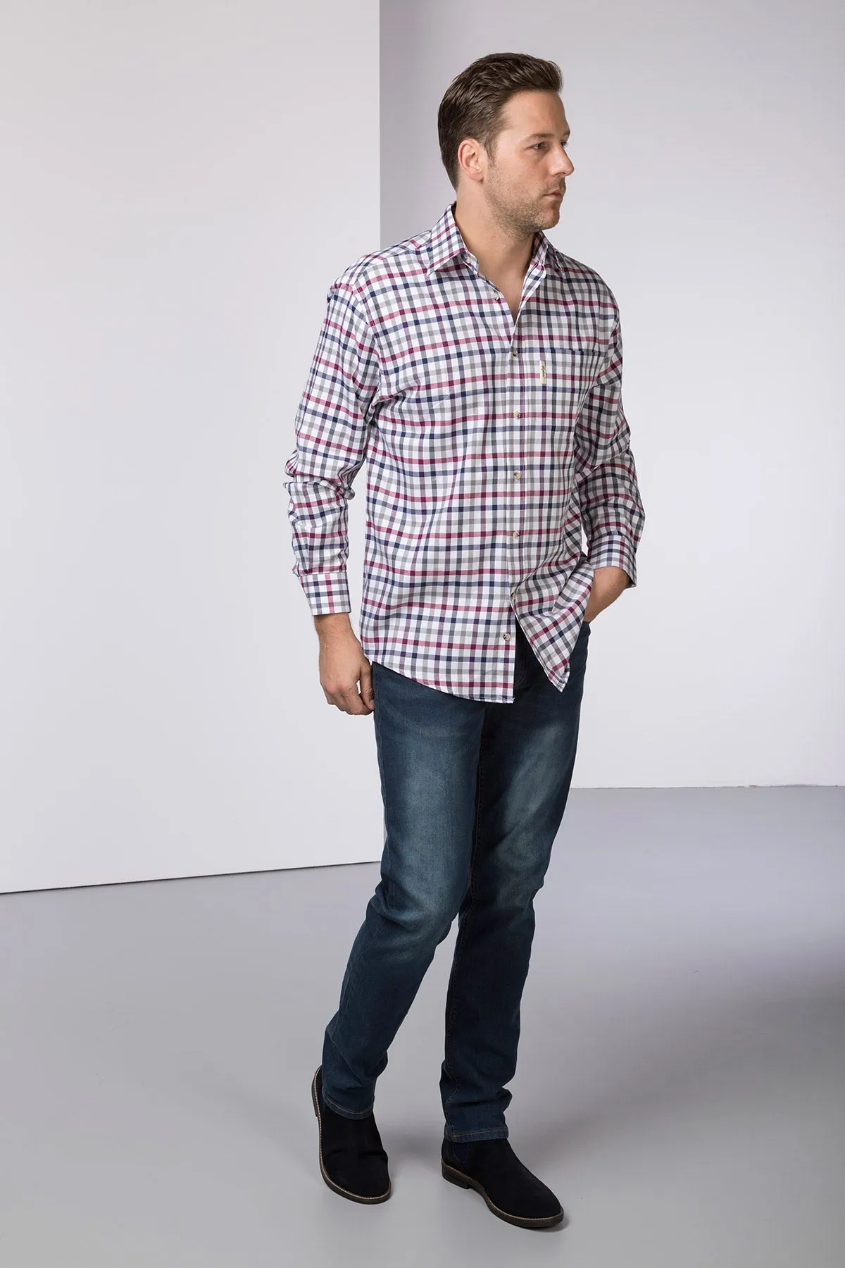 Men's Country Check Shirts - Otley