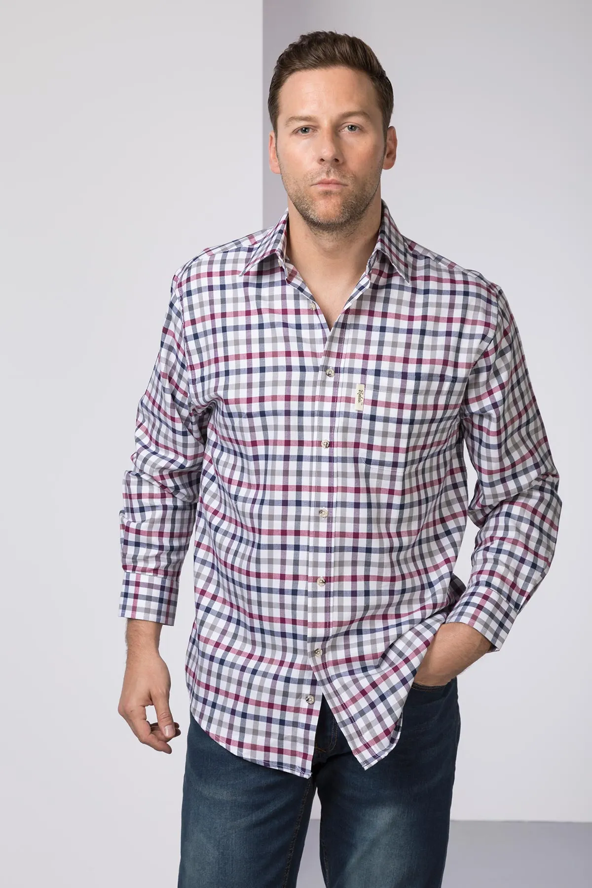 Men's Country Check Shirts - Otley