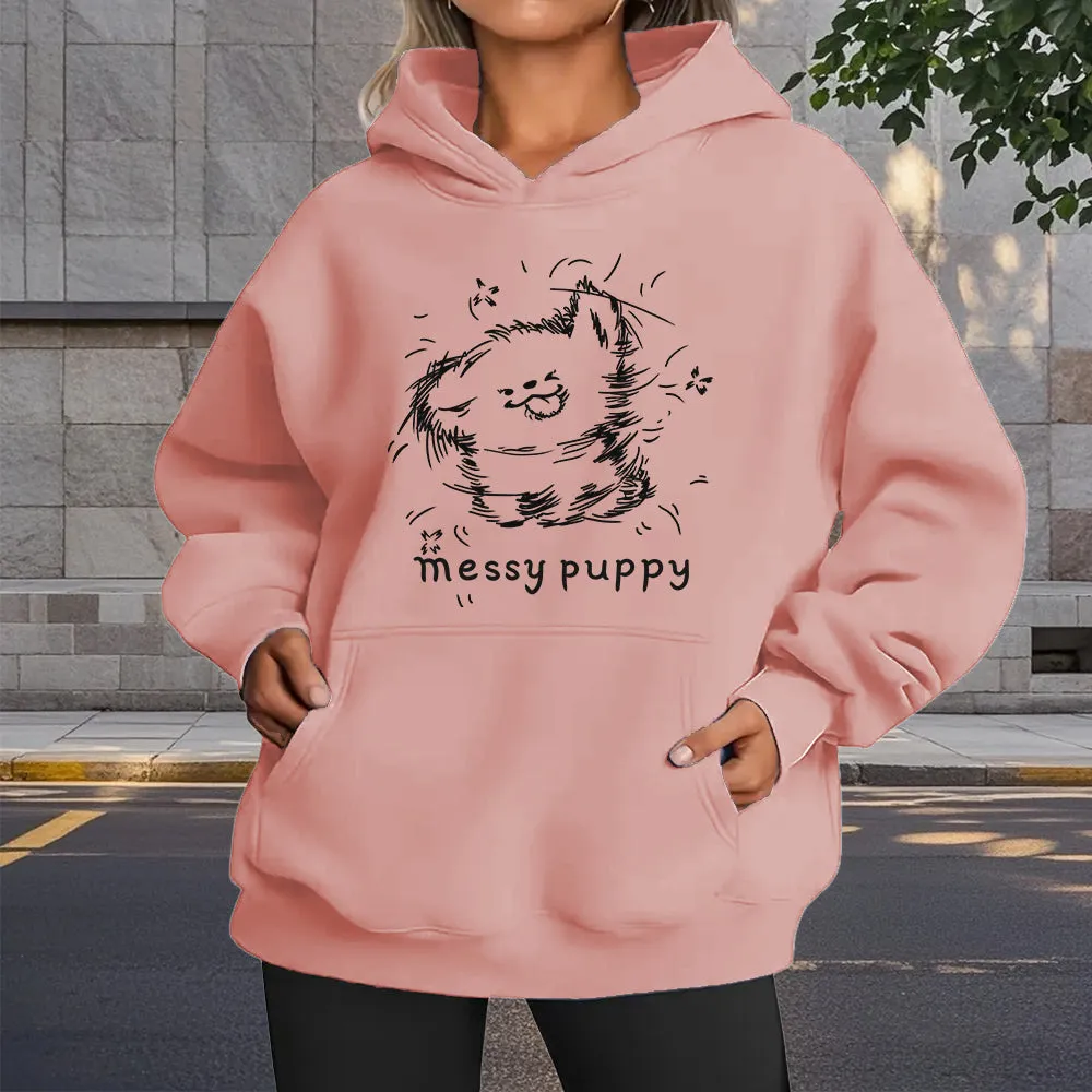 Messy Puppy Creative Pattern T-Shirts, Hoodies, Sweatshirts