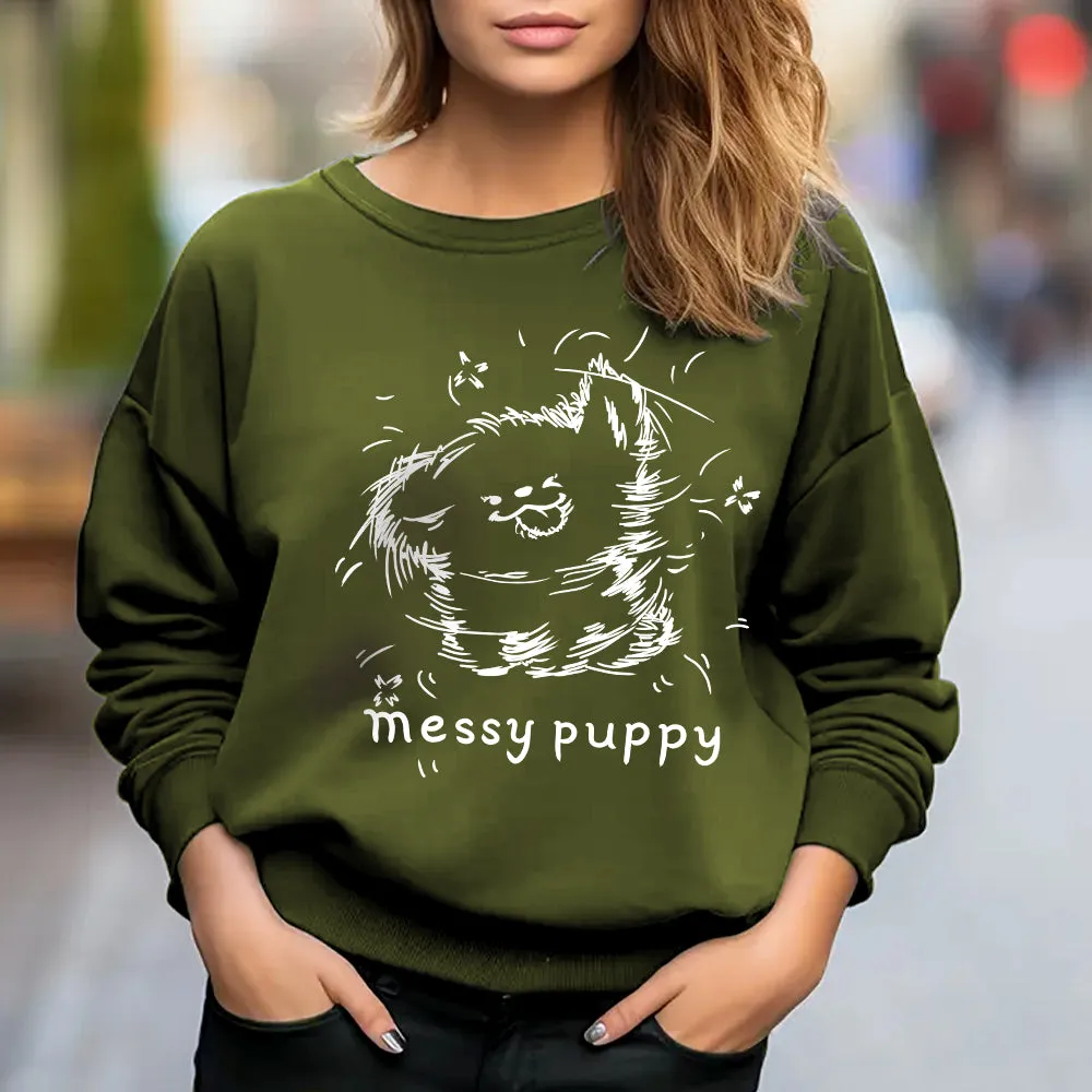 Messy Puppy Creative Pattern T-Shirts, Hoodies, Sweatshirts