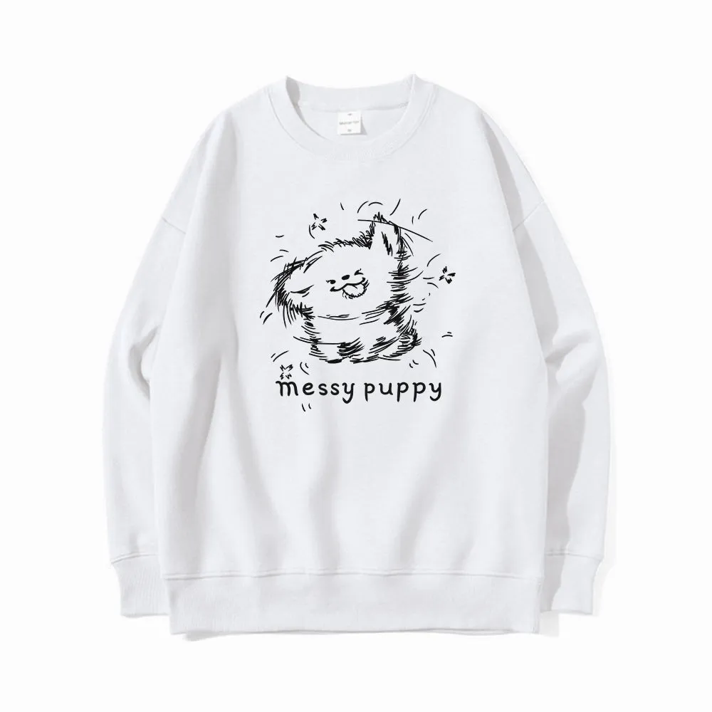 Messy Puppy Creative Pattern T-Shirts, Hoodies, Sweatshirts