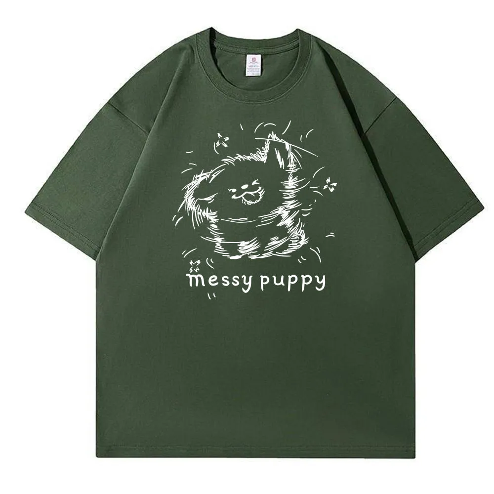 Messy Puppy Creative Pattern T-Shirts, Hoodies, Sweatshirts