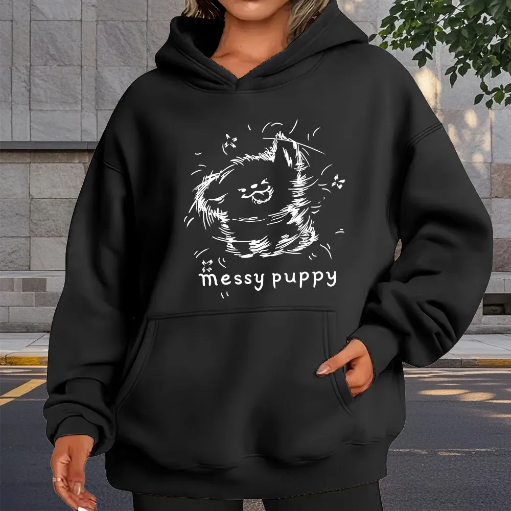 Messy Puppy Creative Pattern T-Shirts, Hoodies, Sweatshirts