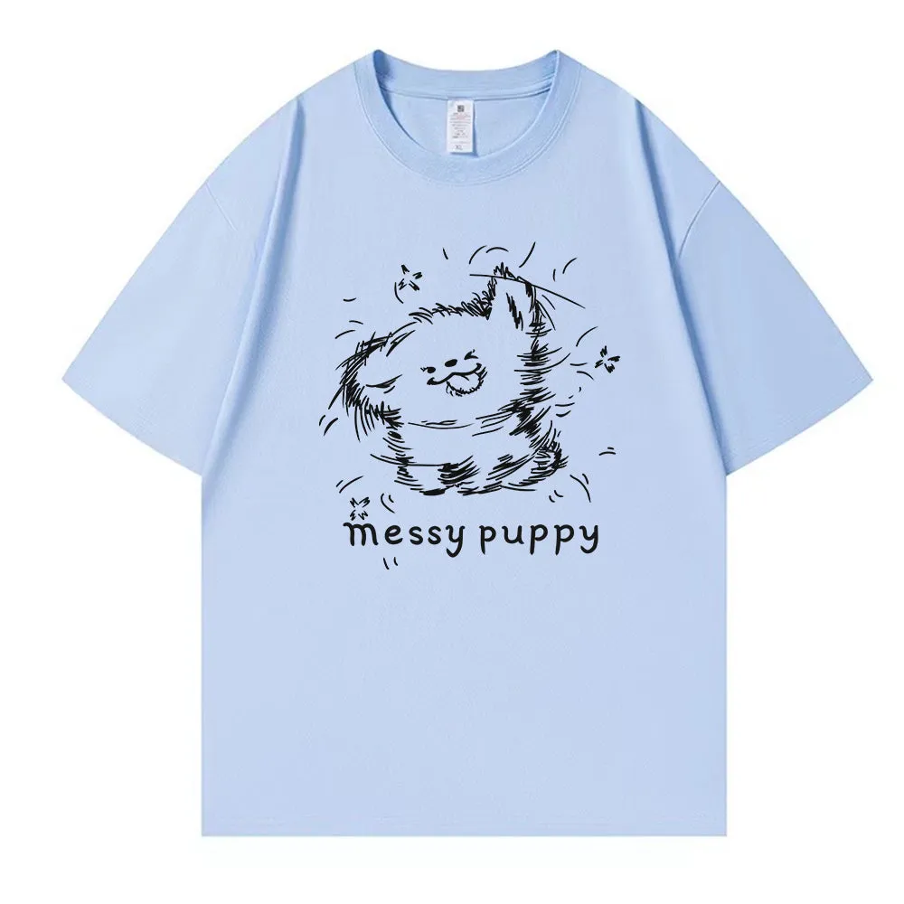 Messy Puppy Creative Pattern T-Shirts, Hoodies, Sweatshirts