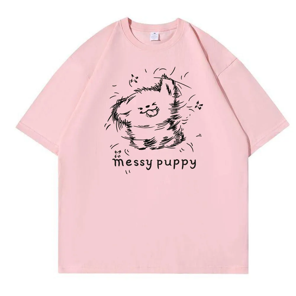 Messy Puppy Creative Pattern T-Shirts, Hoodies, Sweatshirts