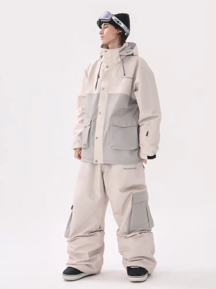 Molocoster 3L Candy Patchwork Ski Suit - Unisex