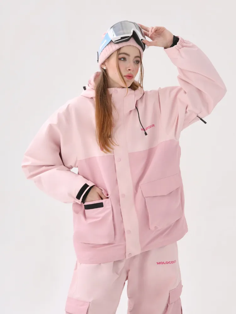 Molocoster 3L Candy Patchwork Ski Suit - Unisex