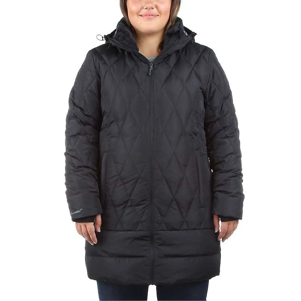 Moosejaw Women's Hooded Mid-Length Down Jacket