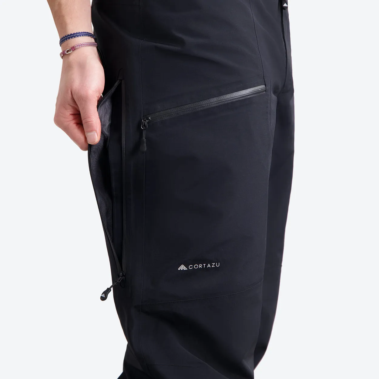 Mountain Shell Pants Black | Mens