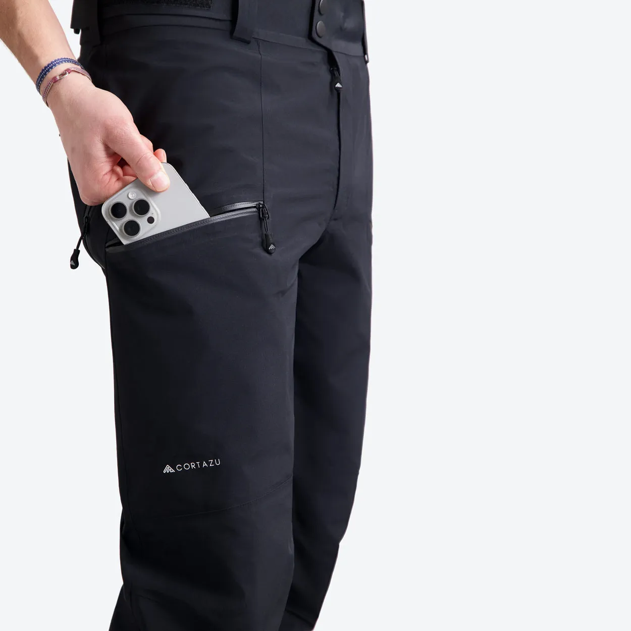 Mountain Shell Pants Black | Mens