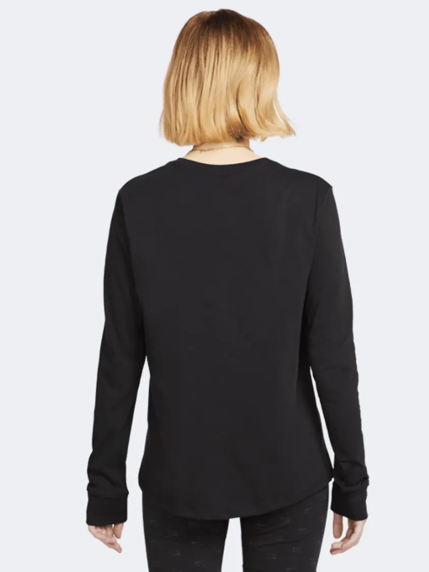 Nike Sportswear Essentials Women Lifestyle Long Sleeve Black