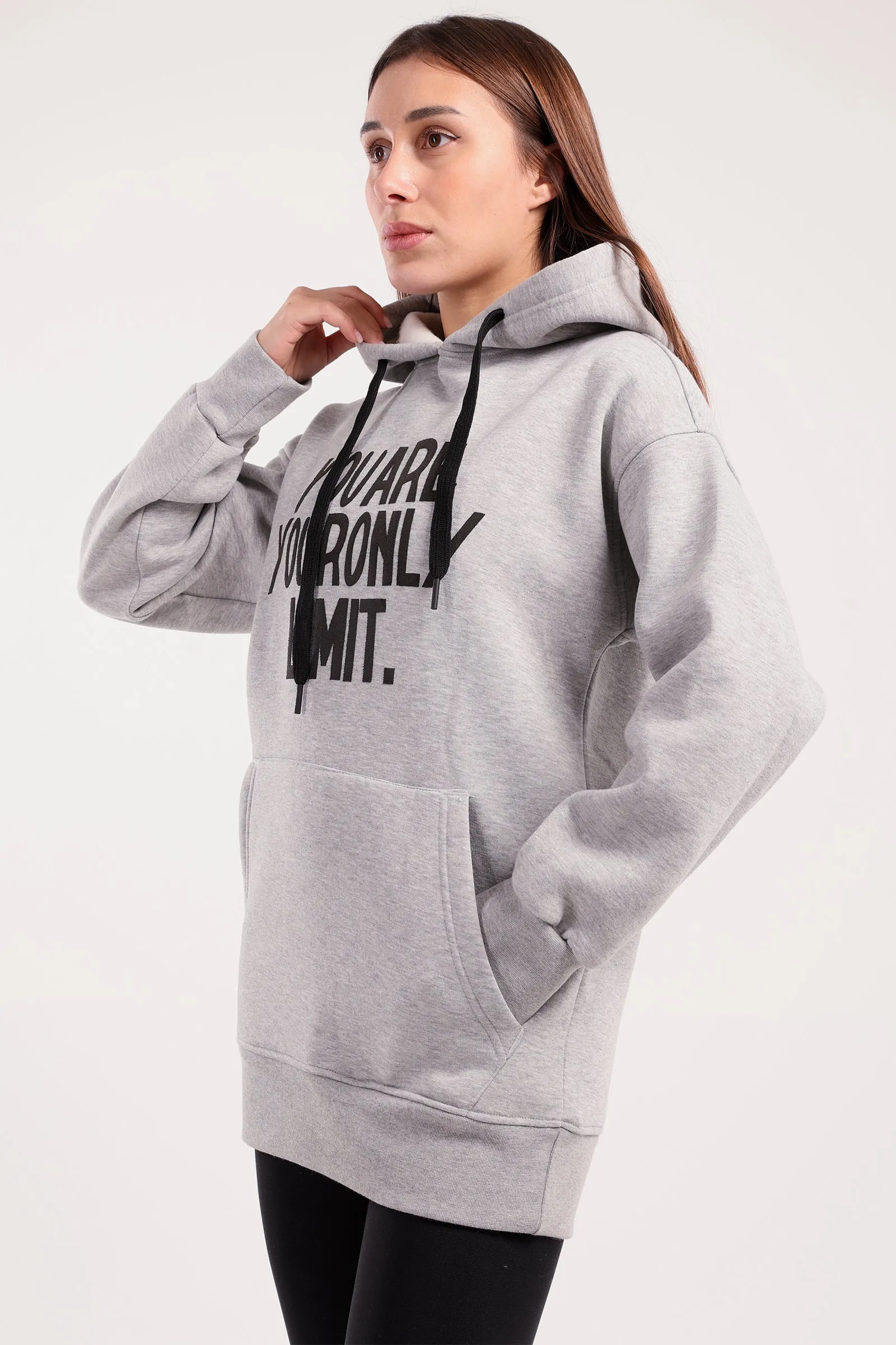 No Limit Print Hoodie (40005) - Fit Freak