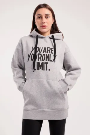 No Limit Print Hoodie (40005) - Fit Freak